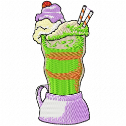 Foods And Sweets Embroidery Design 6